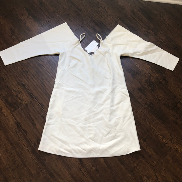 Mare Mare Belle VNeckline Cold Shoulder Mini Dress - Picture 2 of 6